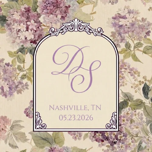Dan & Sydney Wedding Logo